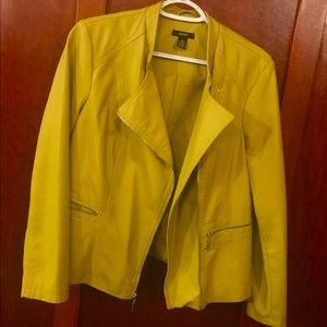 Alfani Faux-Leather Jacket